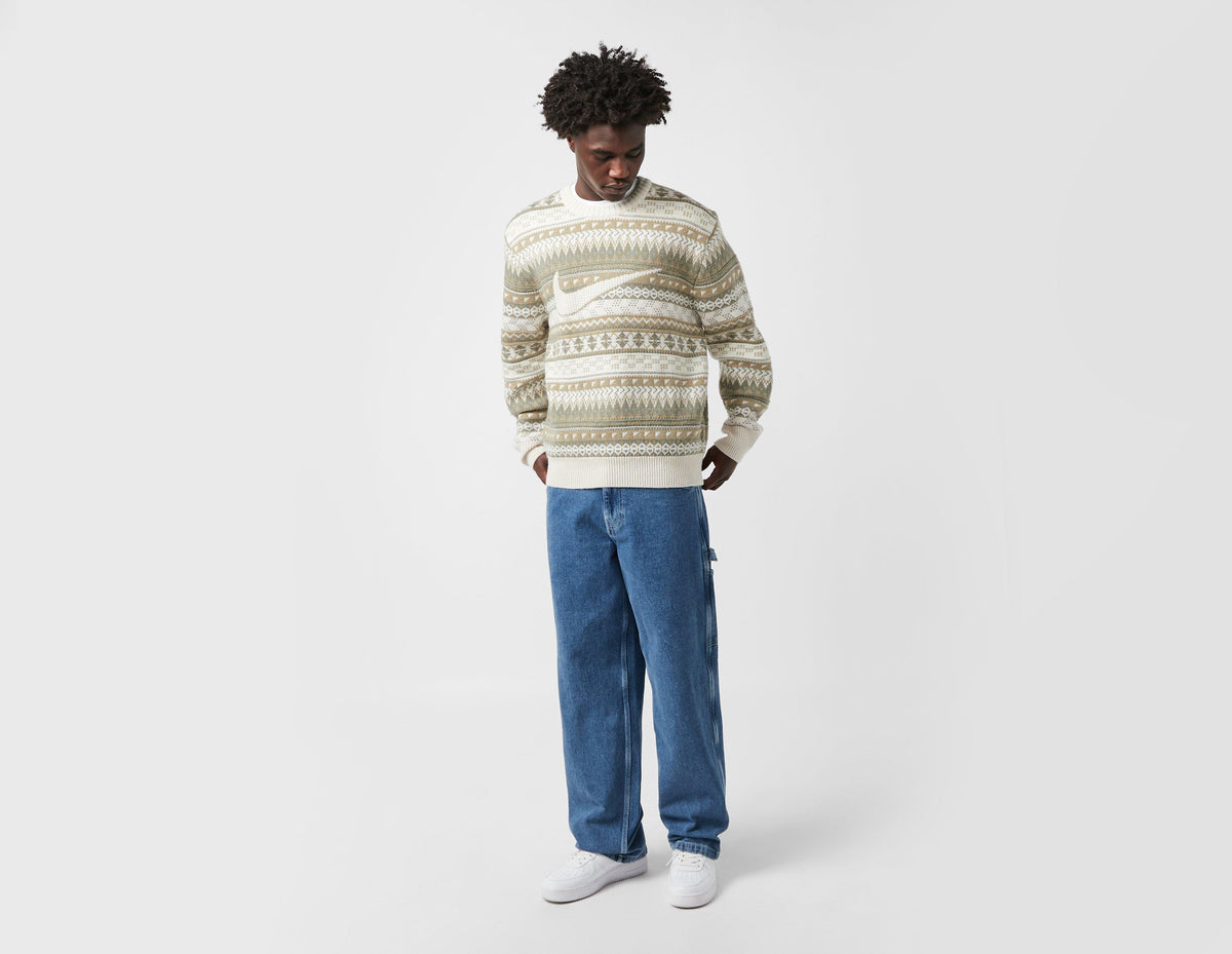 Nike Life Fair Isle Swoosh Jumper