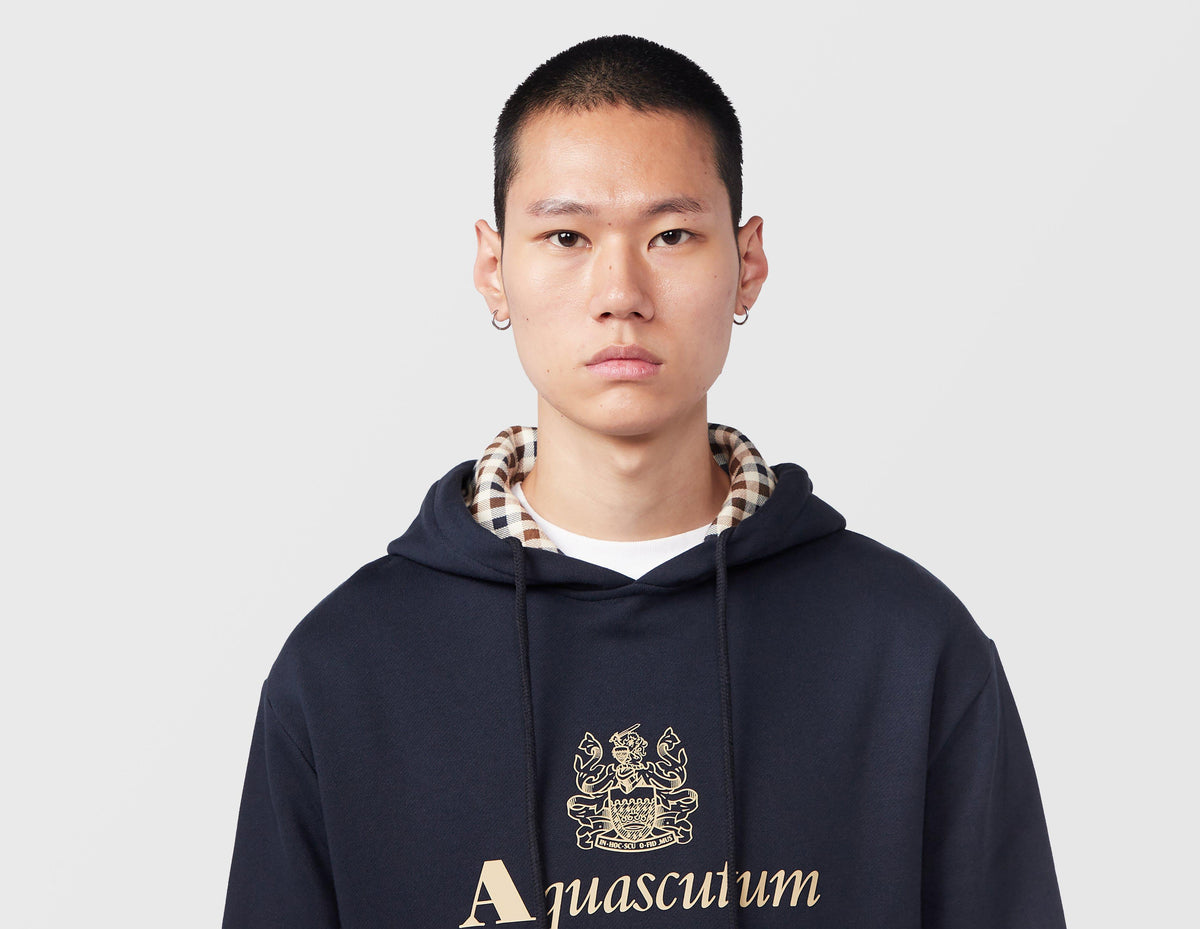 Aquascutum Active Big Logo Hoodie