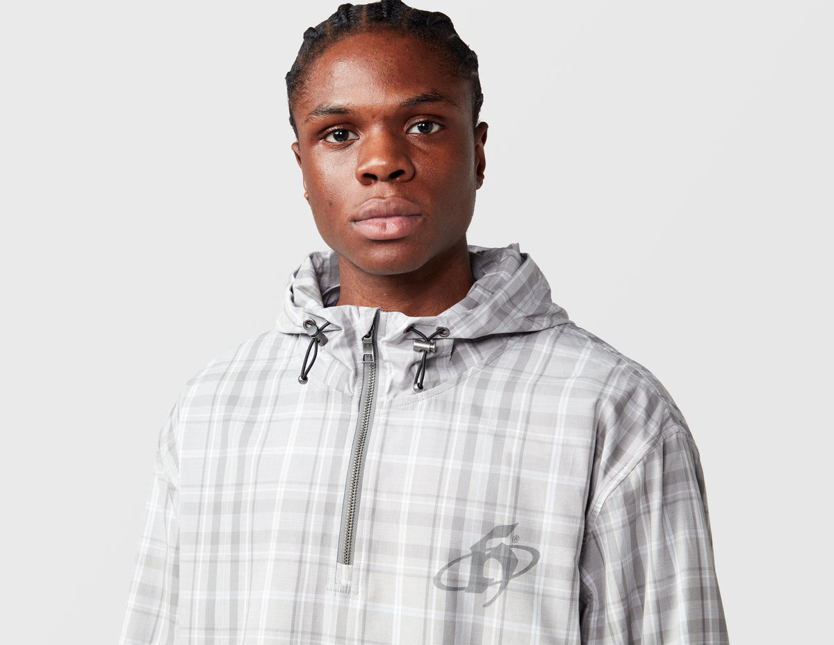 Home Grown Dover 1/4 Zip Check Jacket