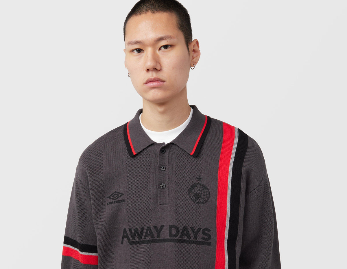 Umbro Sports Culture Long Sleeve Knit Polo