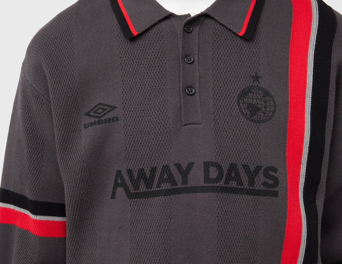 Umbro Sports Culture Long Sleeve Knit Polo