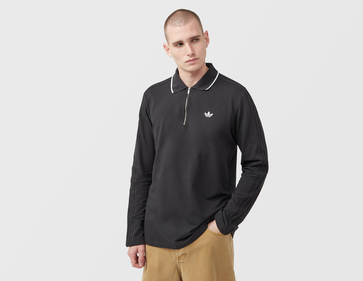 adidas Originals 3-Stripes Polo Sweatshirt