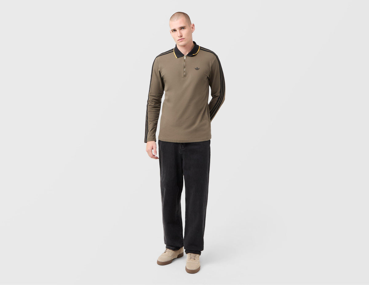 adidas Originals 3-Stripes Polo Sweatshirt
