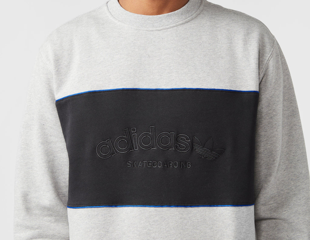 adidas Skateboarding Arched Logo Crew Sweatshirt