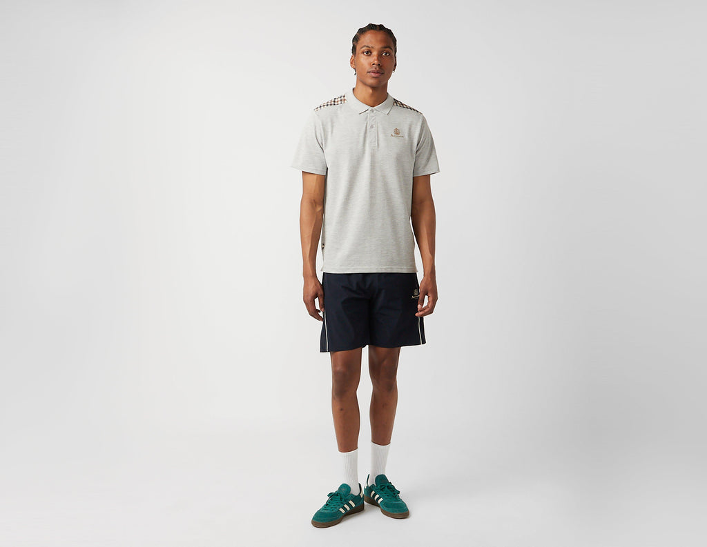 Aquascutum Club Check Detail Polo Shirt