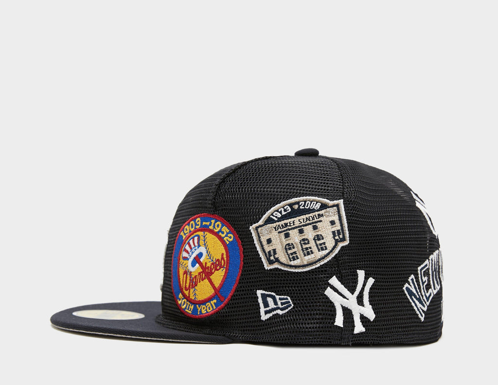 New Era NY Yankees Badge 59FIFTY Mesh Cap