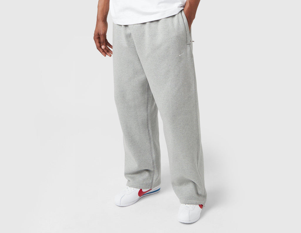 Nike Solo Swoosh Open Hem Fleece Pants