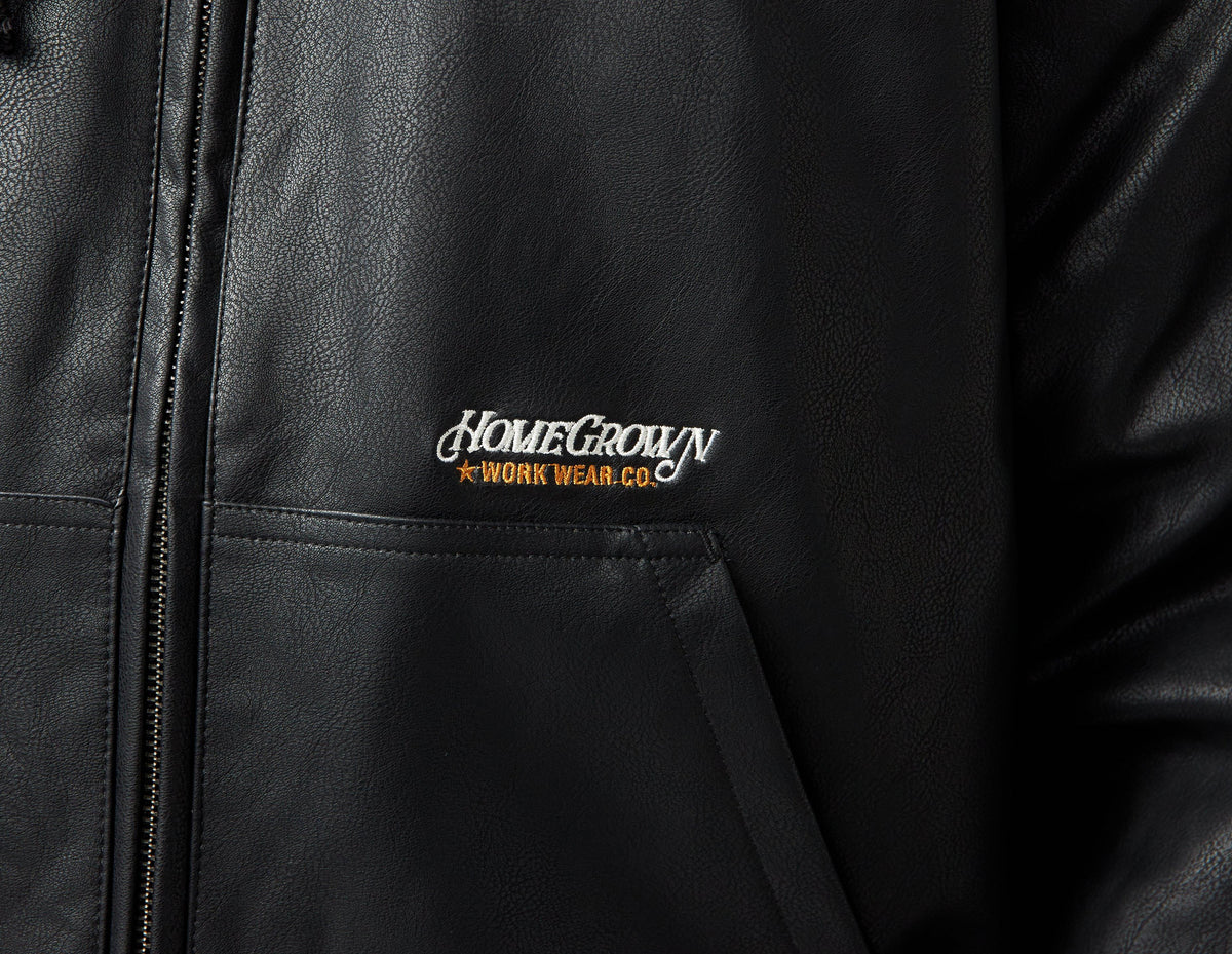 Home Grown Cronos PU Leather Jacket
