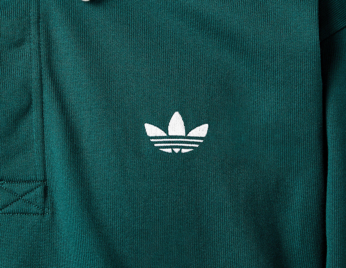 adidas Originals 3-Stripes Rugby Long Sleeve Polo Shirt