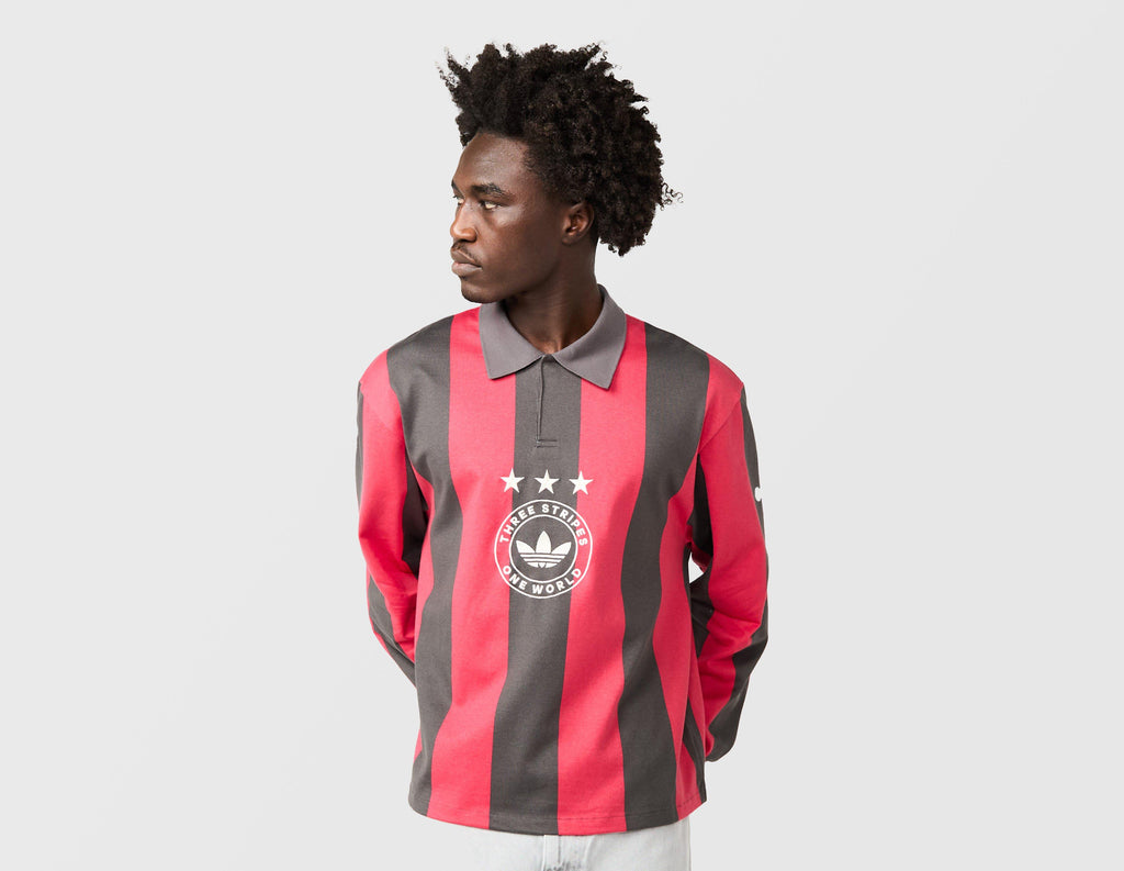 adidas Originals Graphic Long Sleeve Polo