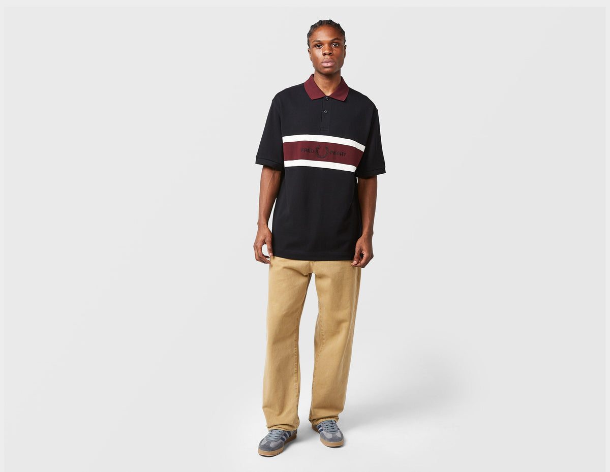 Fred Perry Embroidered Panel Polo