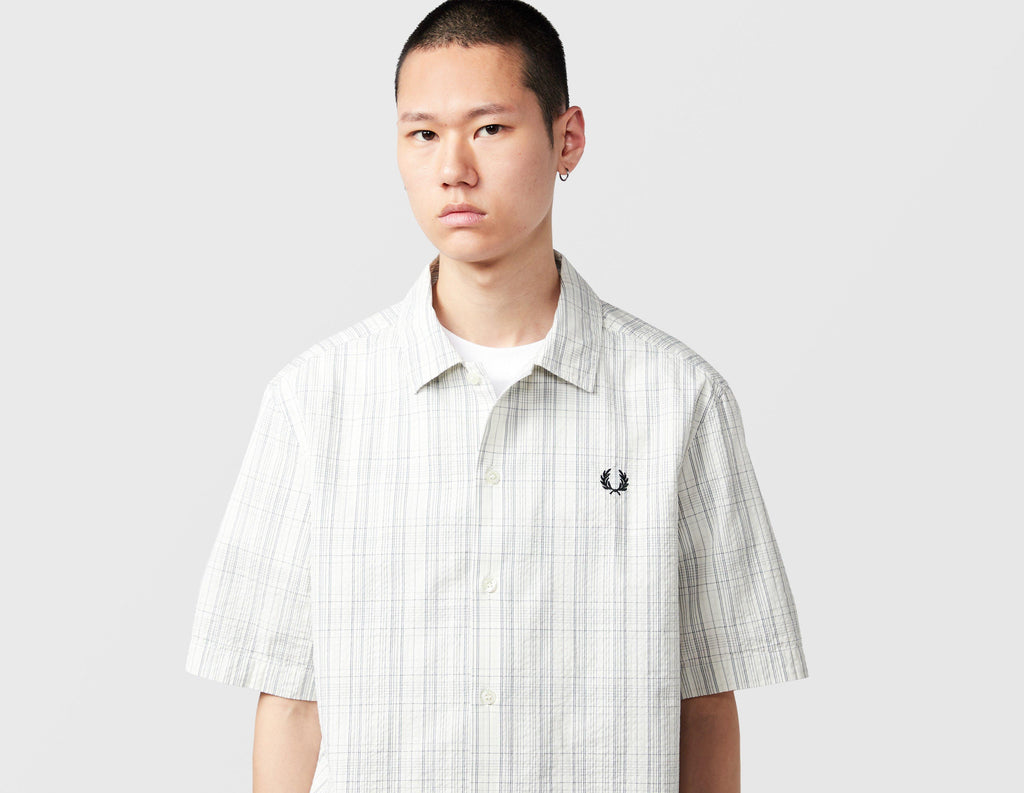 Fred Perry Seersucker Check Shirt