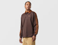 adidas Originals 3-Stripes Rugby Long Sleeve Polo Shirt