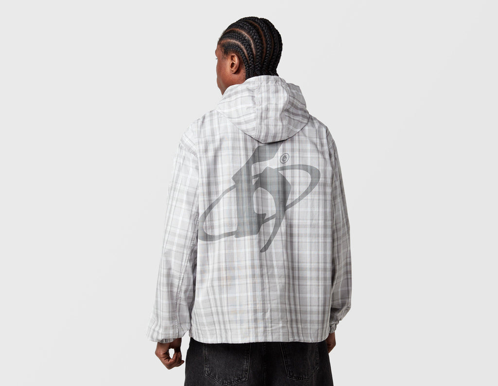 Home Grown Dover 1/4 Zip Check Jacket