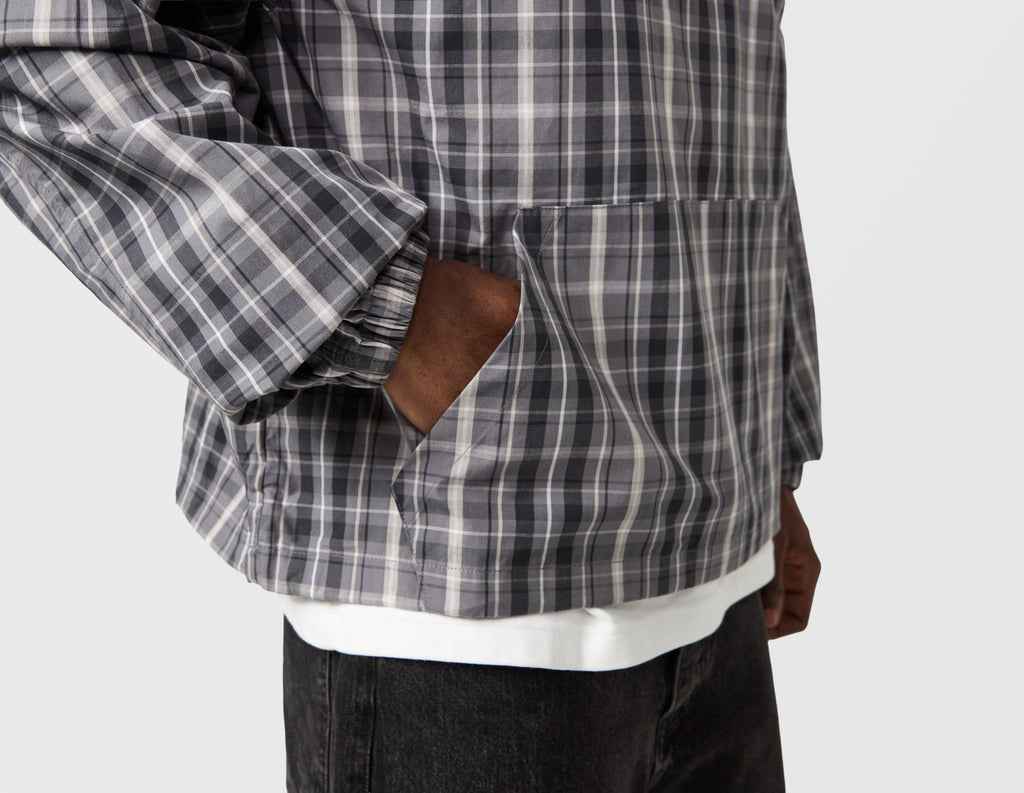 Home Grown Dover 1/4 Zip Check Jacket