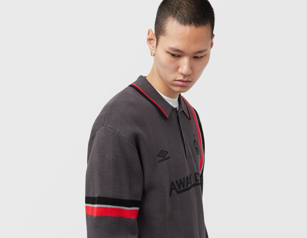Umbro Sports Culture Long Sleeve Knit Polo