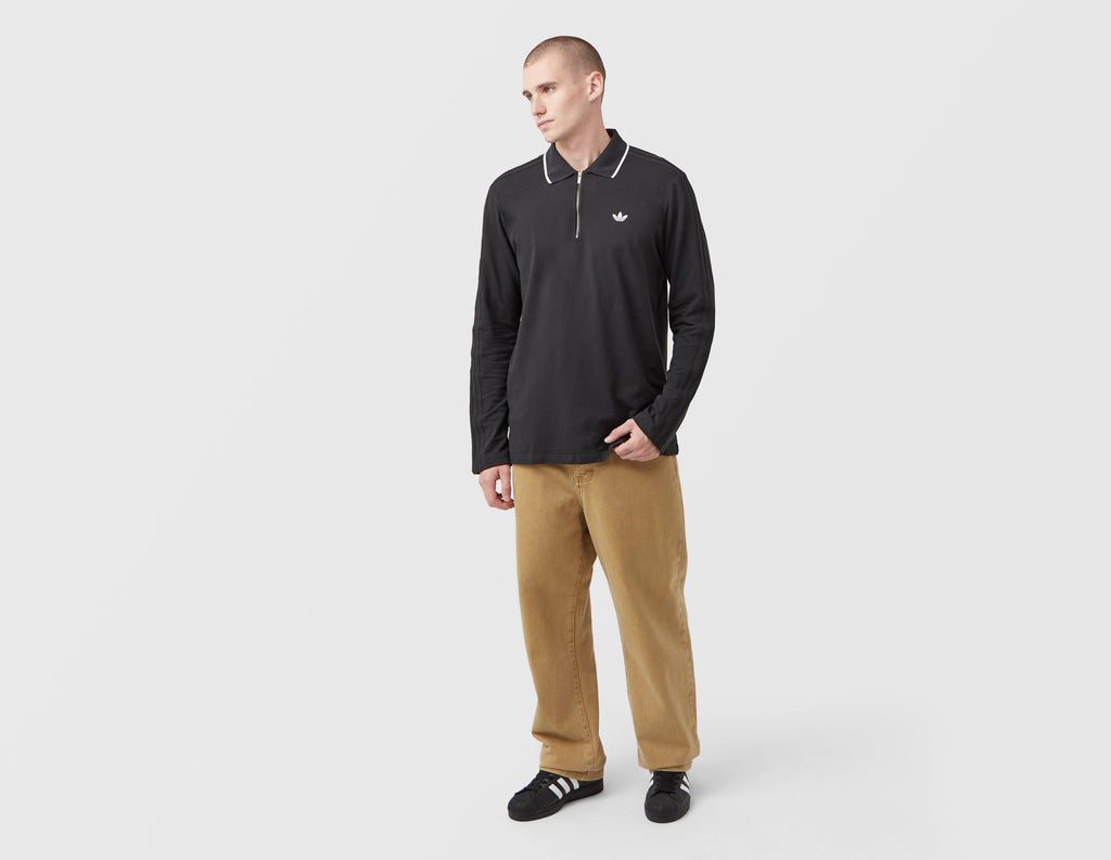 adidas Originals 3-Stripes Polo Sweatshirt