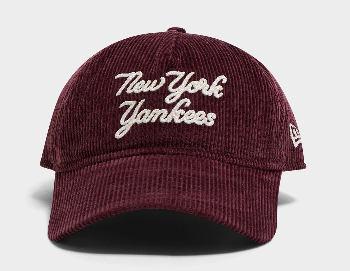 New Era New York Yankees Script Cord 9TWENTY Cap