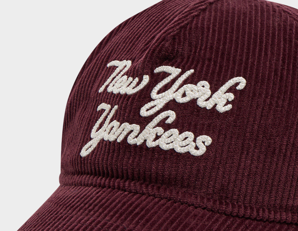 New Era New York Yankees Script Cord 9TWENTY Cap