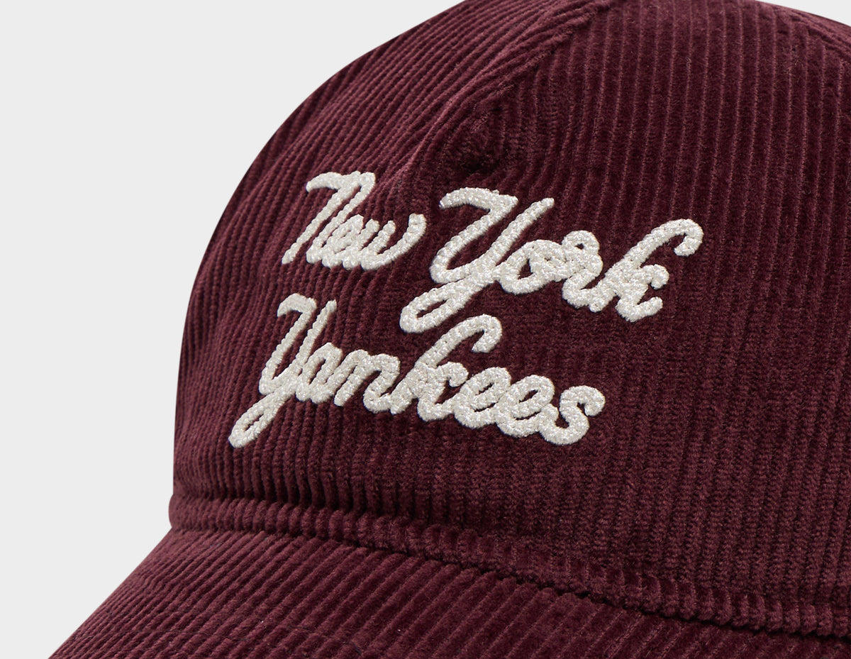 New Era New York Yankees Script Cord 9TWENTY Cap