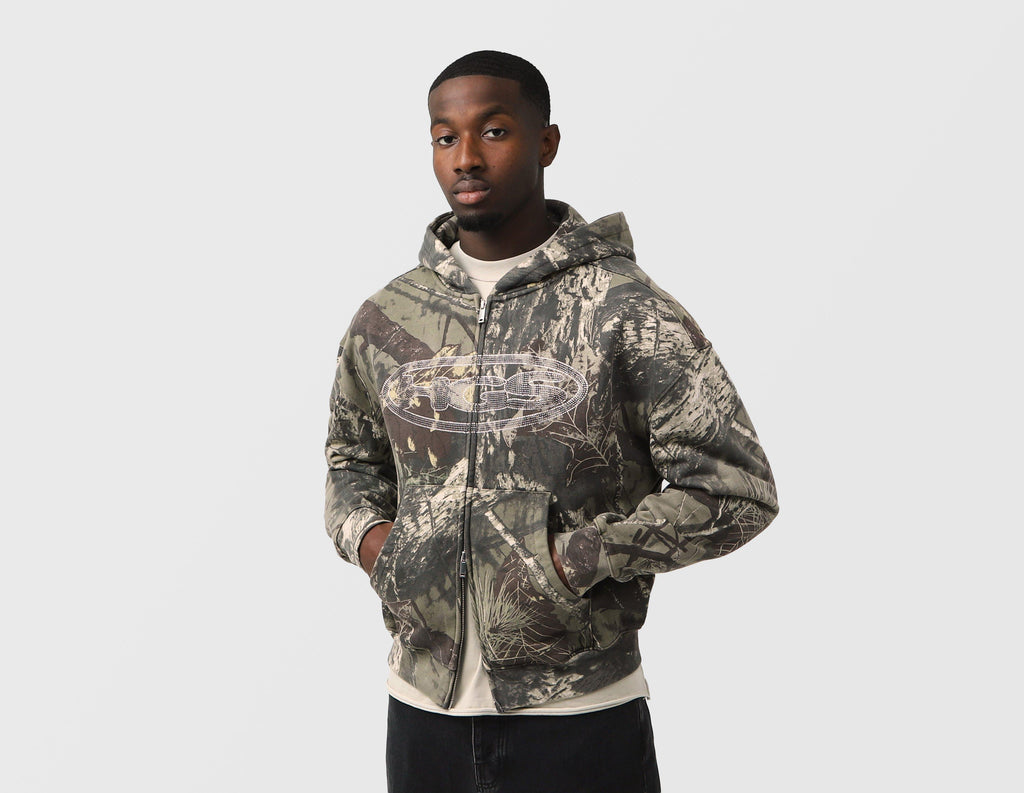 Home Grown Rhinestone Wade Zip Hoodie