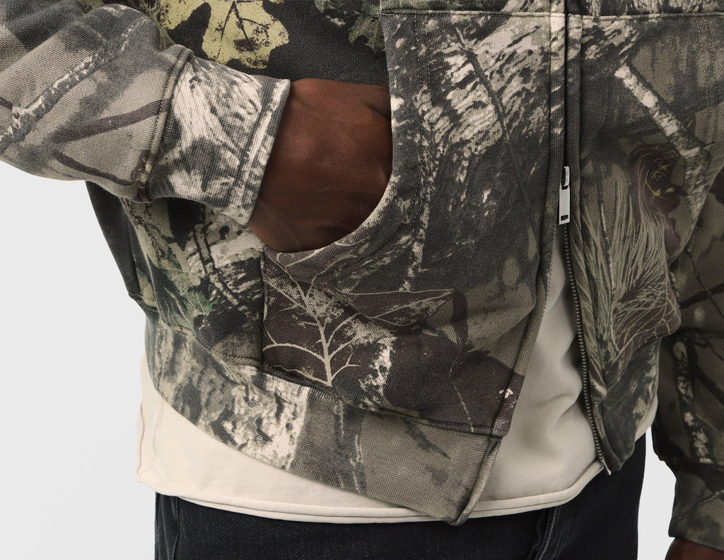 Home Grown Rhinestone Wade Zip Hoodie